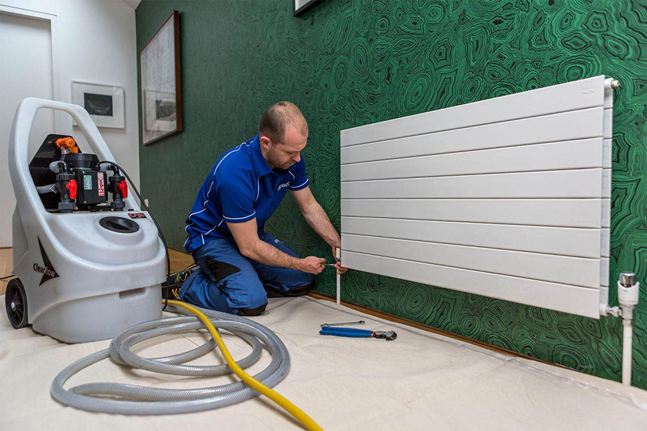 Köşklüçeşme Vaillant Hermetik Şofben Petek Temizliği